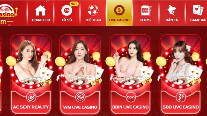 Live Casino của Sodo66