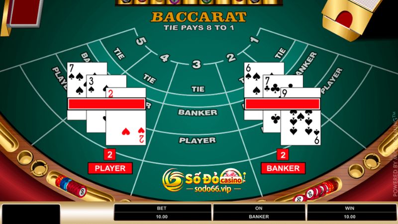 Thú vị khi chơi game Baccarat trực tuyến